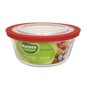 bowl redondo mediano con tapa plastica