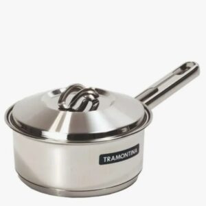 Cacerola Solar Tramontina C/mango 24cm Acero Inoxidable 4,7l Color Plateado