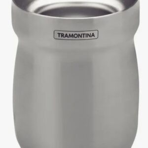 Mate 240ml Acero Inoxidable Doble Pared Tramontina Plateado