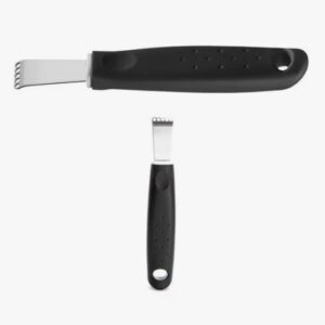 Raspador Pelador De Limon Tramontina Acero Negro