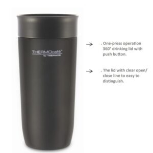 VASO TERMICO CON TAPA PULSADOR-  THERMOcafé by THERMOS