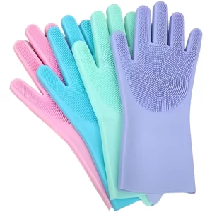 Guantes con esponja