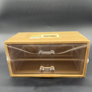 Caja madera c/2 cajones (BA2006)