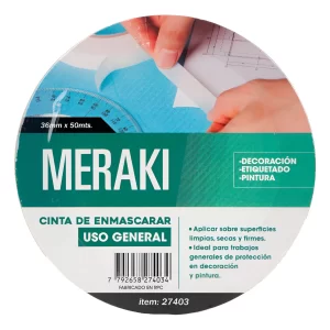 Cinta enmascarar 36mm x 50mts (27403)
