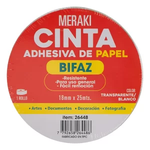 Cinta Bifaz -18mm x 25 mts (26448)