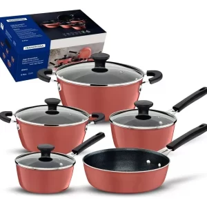 Set x 5 unidades ollas Tramontina - Glenz