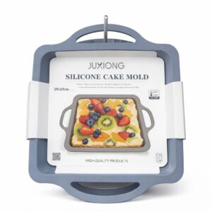 Molde cake cuadrado d/silocona 29x29cm
