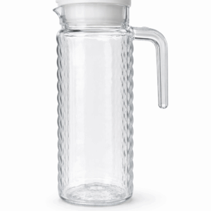 Jarra vidio 1L c/tapa plastica