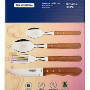 Juego de Cubiertos Dynamic Tramontina 24 piezas