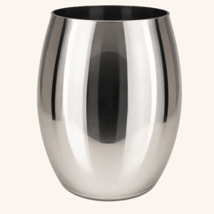 Florero panzon gris (4114)