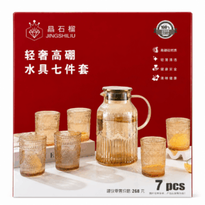 Juego de Jarra + 6 vasos